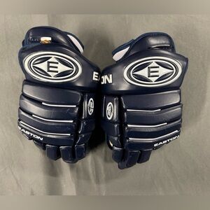 Vtg. Easton 14” Hockey Gloves - Rare